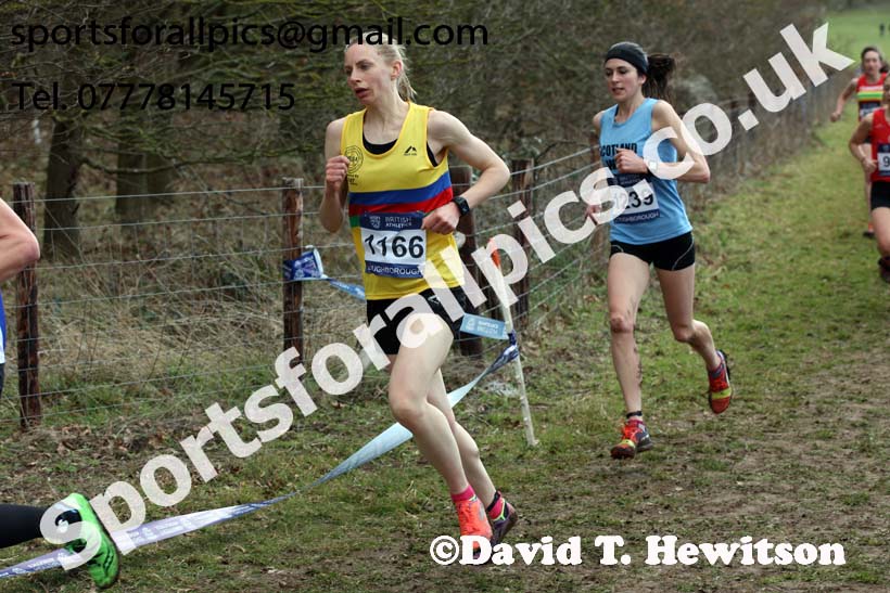 Senior womens 2019 British Athletics Inter Counties Cross Country, Prestwood Hall, Loughborough. Photo:  David T. Hewitson/Sports for All Pics